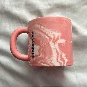 PINK MARBLE STARBUCKS MUG